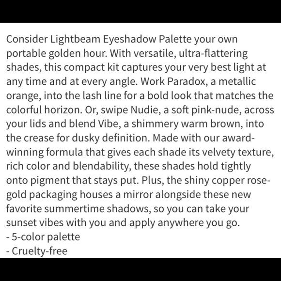 Urban Decay Lightbeam Eyeshadow Palette NEW - Picture 6 of 7